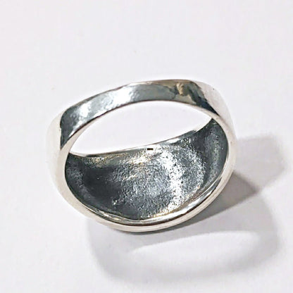 Anello chevalier OM argento piccolo - MUNNAR