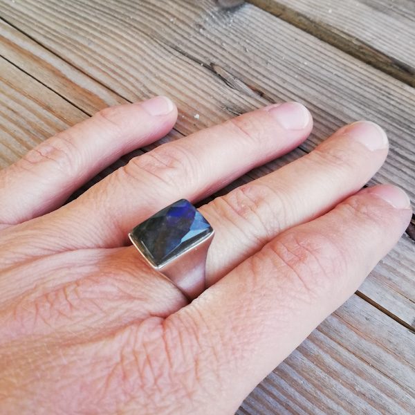 Anello VAHINI in argento 925 ANELLO artigianale