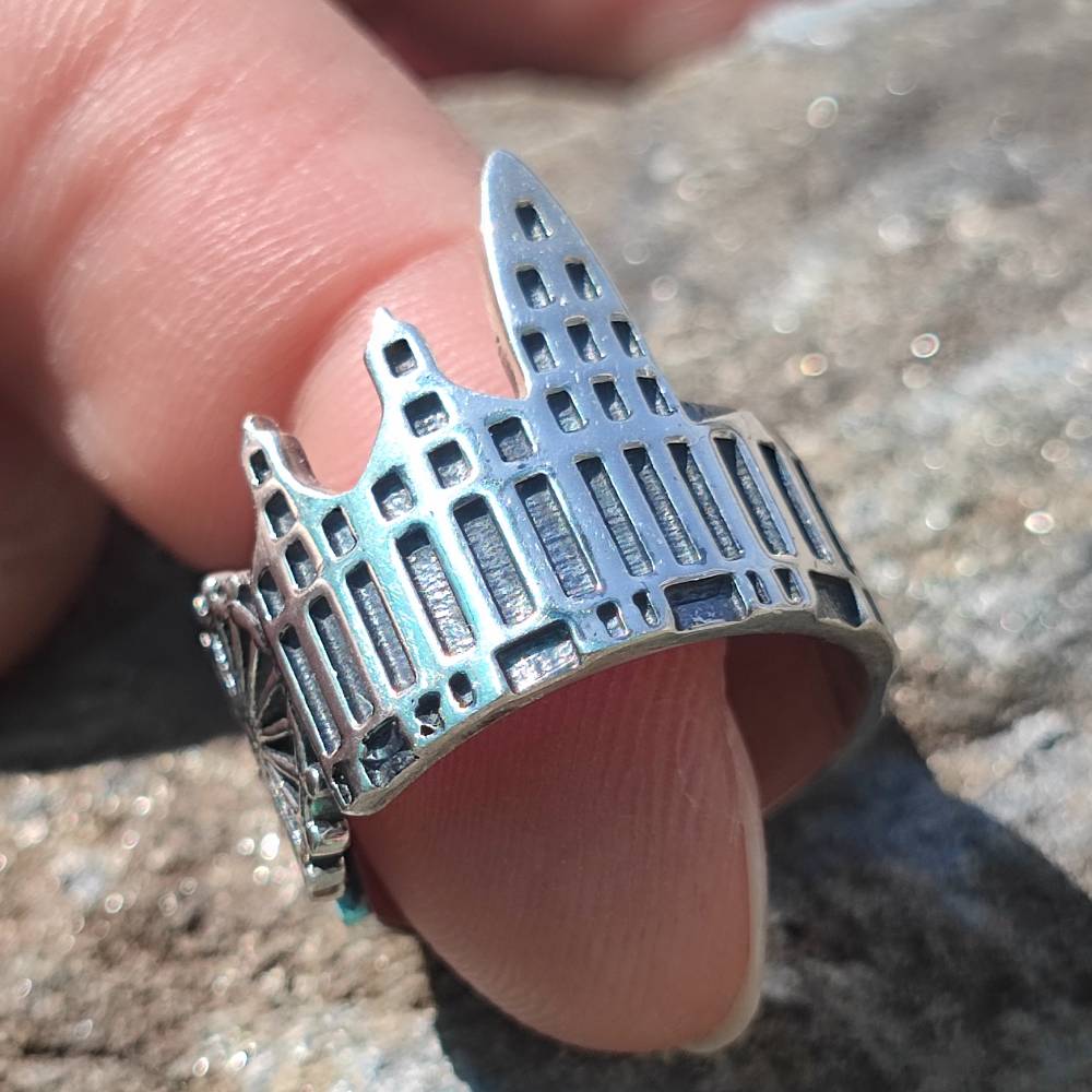 Anello house in argento 925 - VIENNA