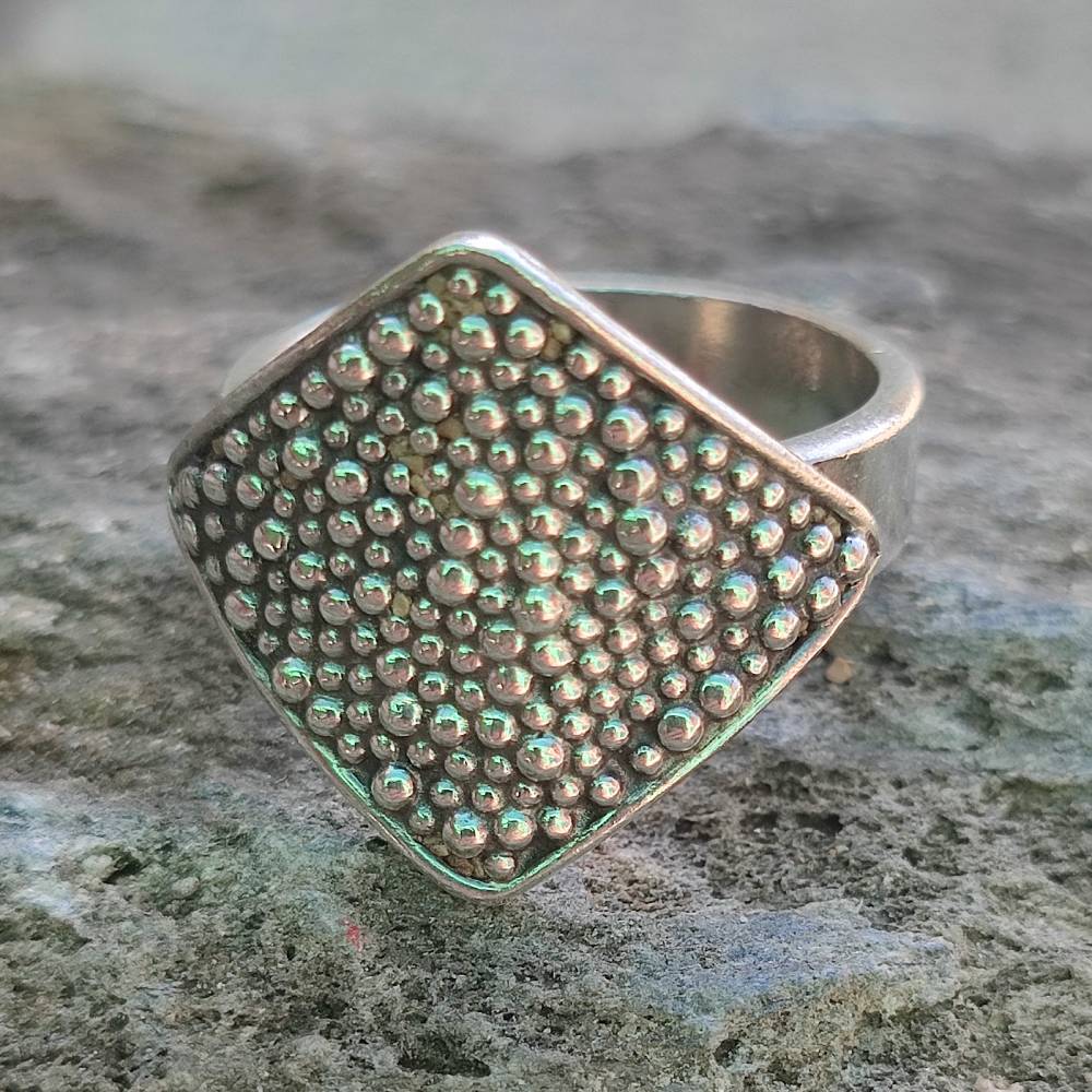 Anello etnico in argento 925 - DEEKEN