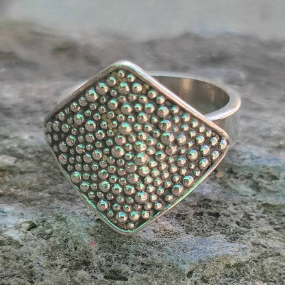 Anello etnico in argento 925 - DEEKEN