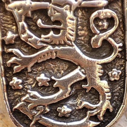 Anello in argento 925 Leone - FINNISH LION
