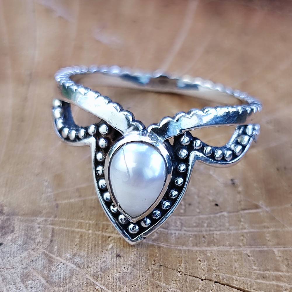 ANELLO in argento 925 con pietre - AMI