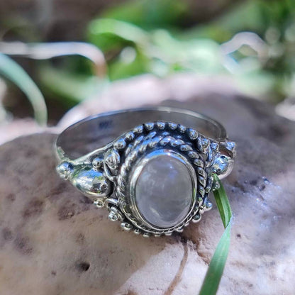 Anello in argento 925 con pietra - ARUNIMA