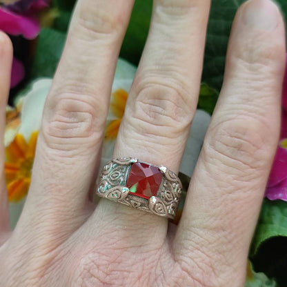 Anello in argento 925 con pietra - NENAVA
