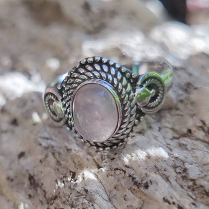 Anello con pietra in argento 925 - KAMBOJ