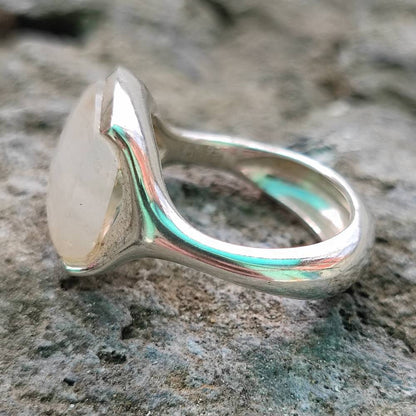 Anello in argento 925 con pietra - RAAMDEVA