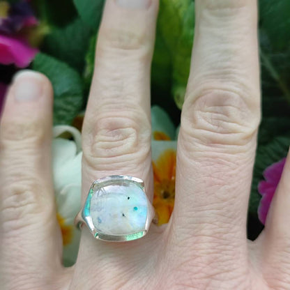 Anello in argento 925 con pietra - RAAMDEVA