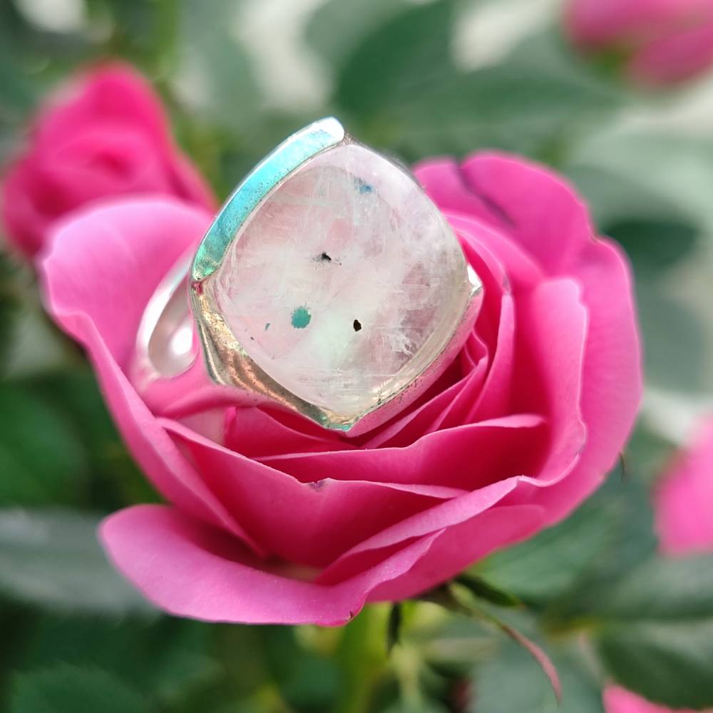 Anello in argento 925 con pietra - RAAMDEVA