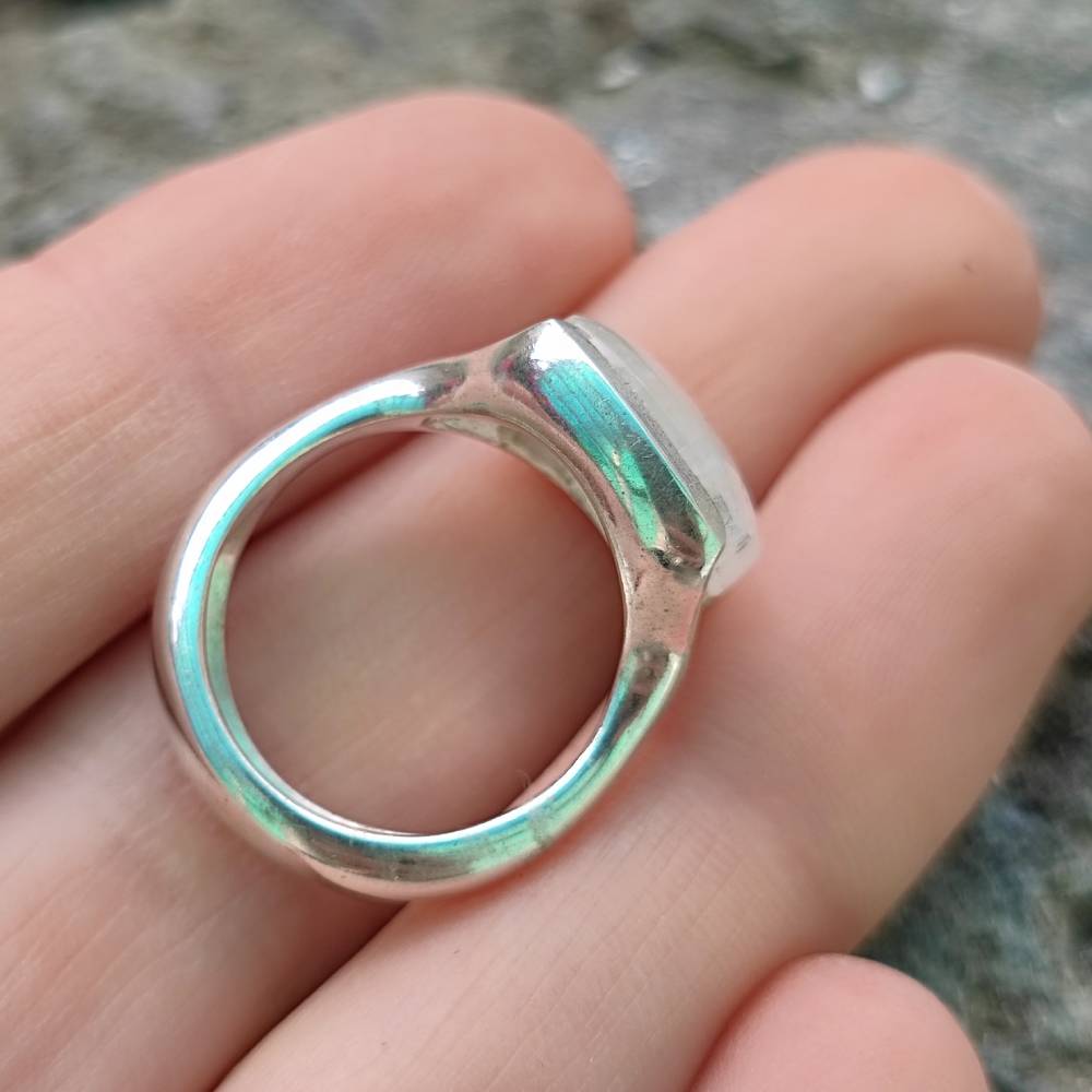 Anello in argento 925 con pietra - RAAMDEVA