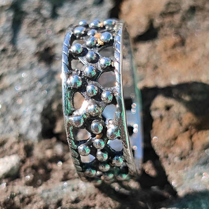 Anello etnico in argento 925 - SARUDA