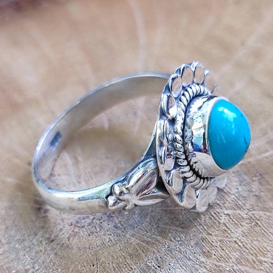 Anello con pietra in argento 925 - BAMALOI