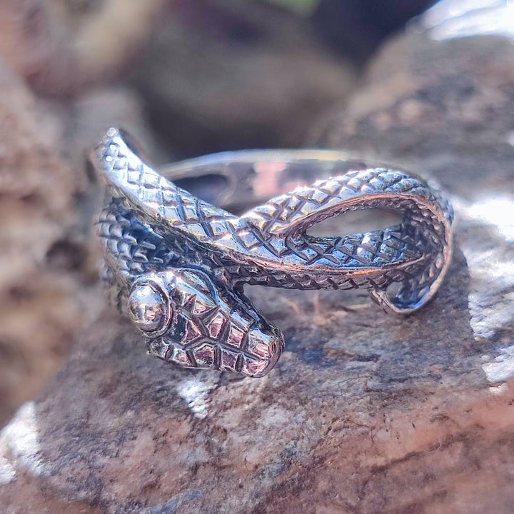 Anello in argento 925 serpenti - RANGALIPALI
