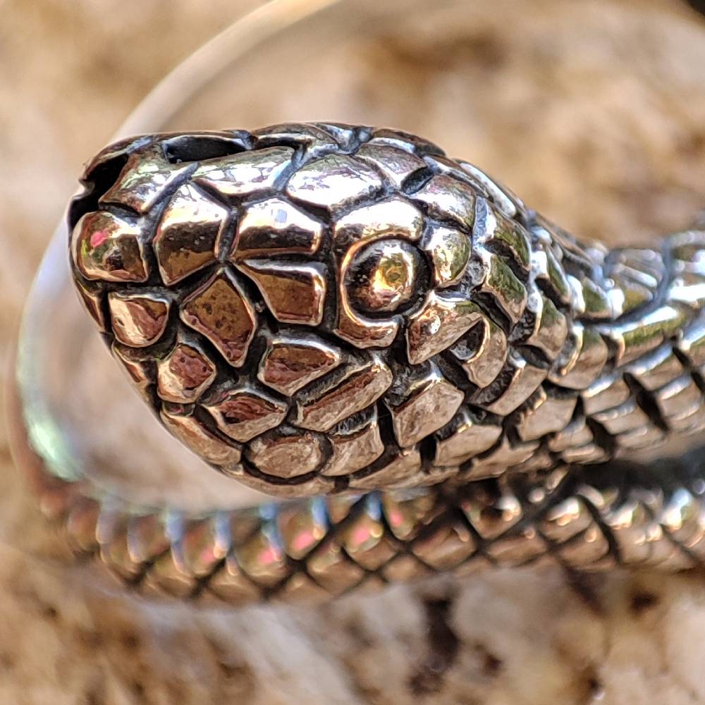 Anello in argento 925 serpenti - BIRSA