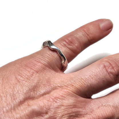 Anello SOLOTE in argento da donna o uomo misura 19