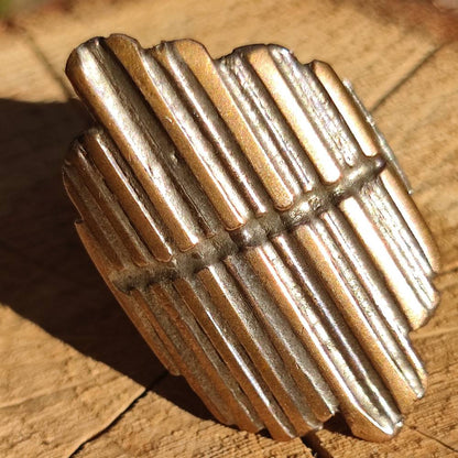 Anello in bronzo lavorato a mano - bronzeage1968