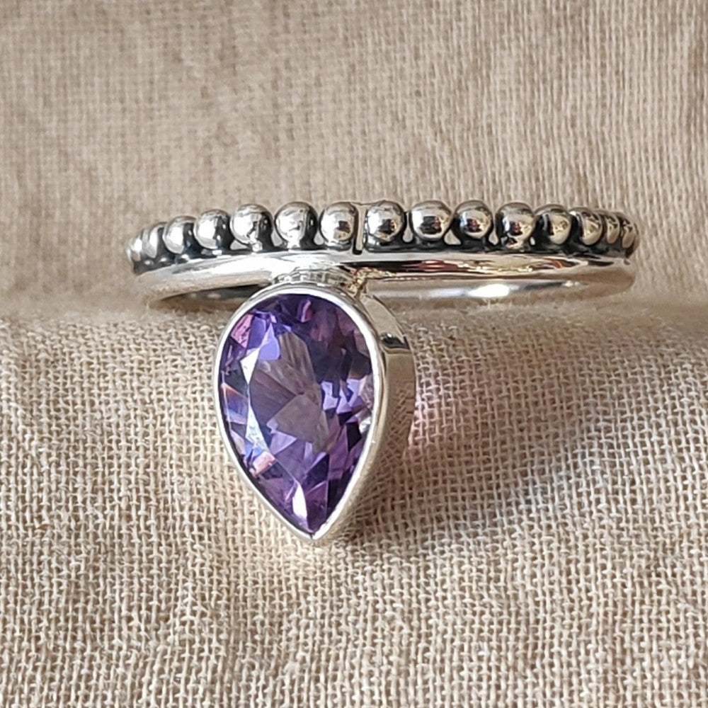 Anello ETNICO con pietra in argento 925 - Mantra – immagine13