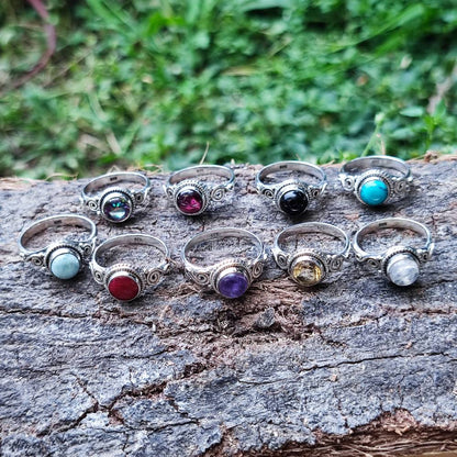 Anello HANIMA in argento 925 con pietre