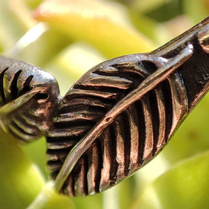 Anello Piuma artigianale in argento 925 - KALIPATRI