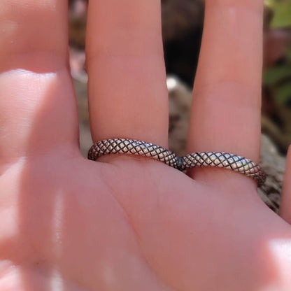 Anello in argento 925 serpenti - PATRAPALI
