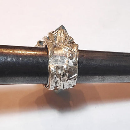 Anello ACQUAMARINA e argento 925 - donna unico – immagine5