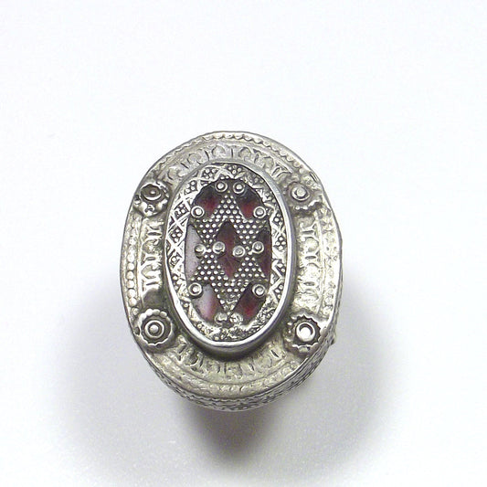 Anello Afghano antico argento - etnico - VINTAGE