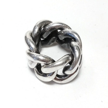 Anello catena groumette argento 925 - SOPHIE