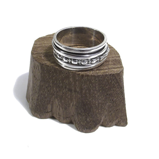 Anello fascia in argento 925 ANELLO artigianale | ANELLI ARGENTO