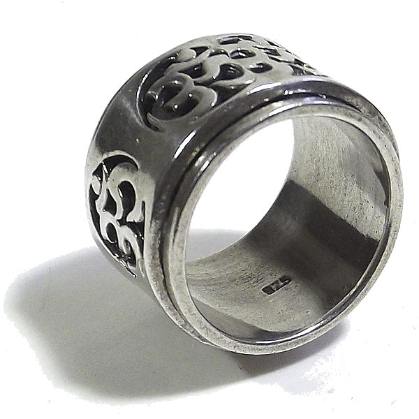 ANELLO fascia ADAH in argento 925 ANELLO artigianale | GIOIELLI ETNICI