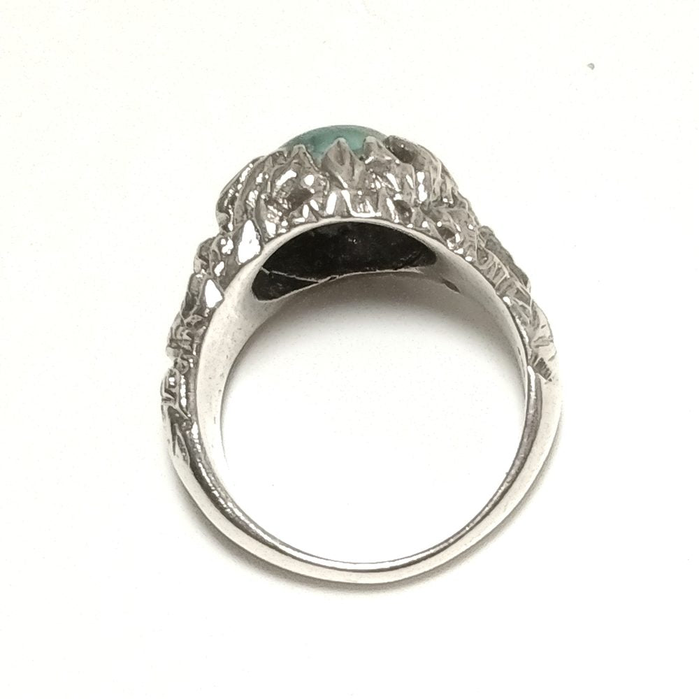 ANELLO ETNICO in argento 925 ANELLO artigianale Turchese | GIOIELLI IN ARGENTO
