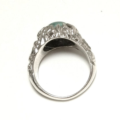 ANELLO ETNICO in argento 925 ANELLO artigianale Turchese | GIOIELLI IN ARGENTO