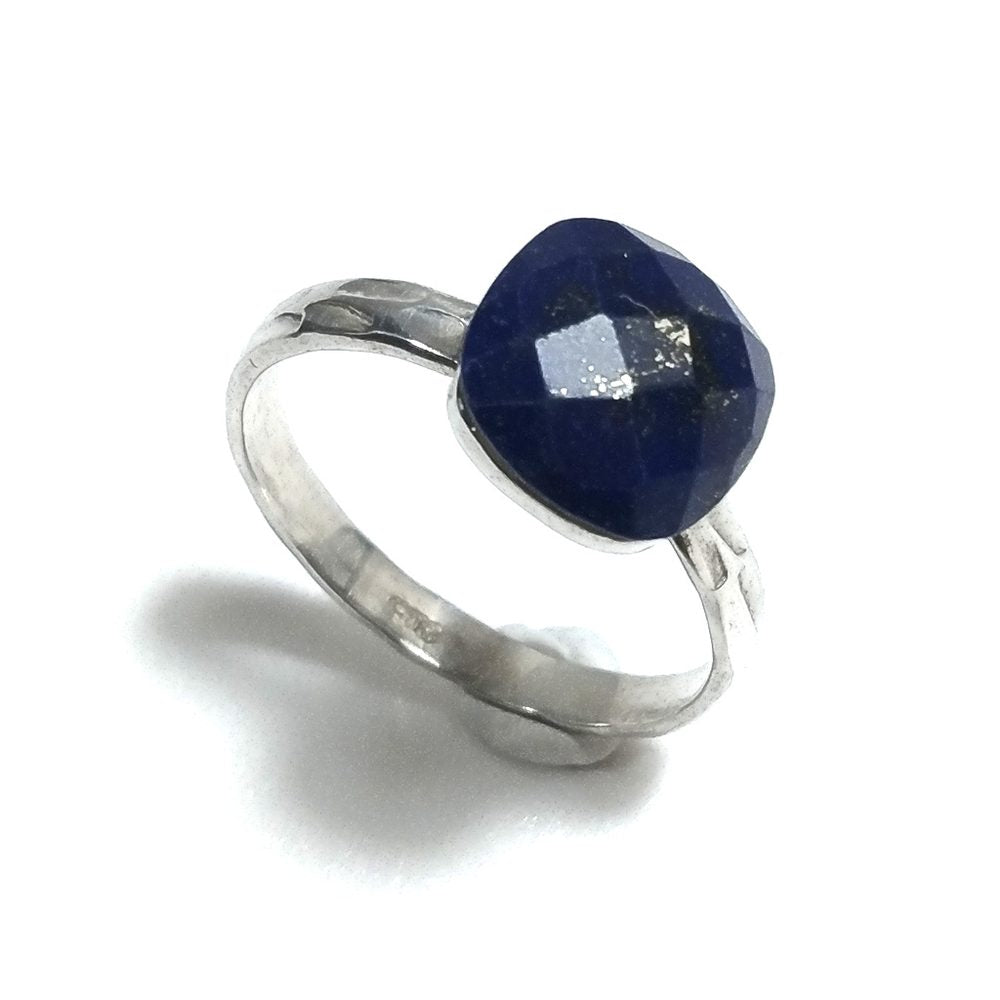 ANELLO artigianale in argento 925 Anello con pietra Lapislazzuli | GIOIELLI IN ARGENTO