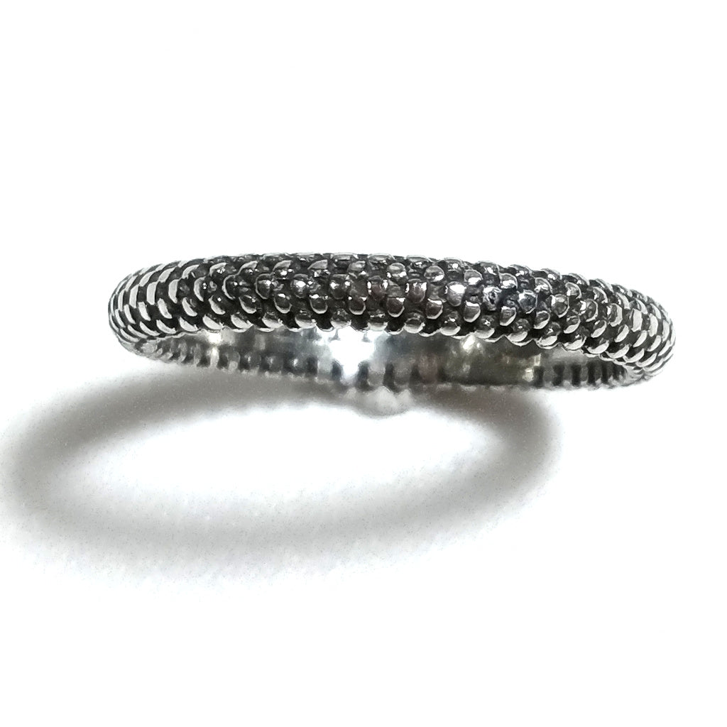 Anello a forma di fede in argento 925 - TRUST