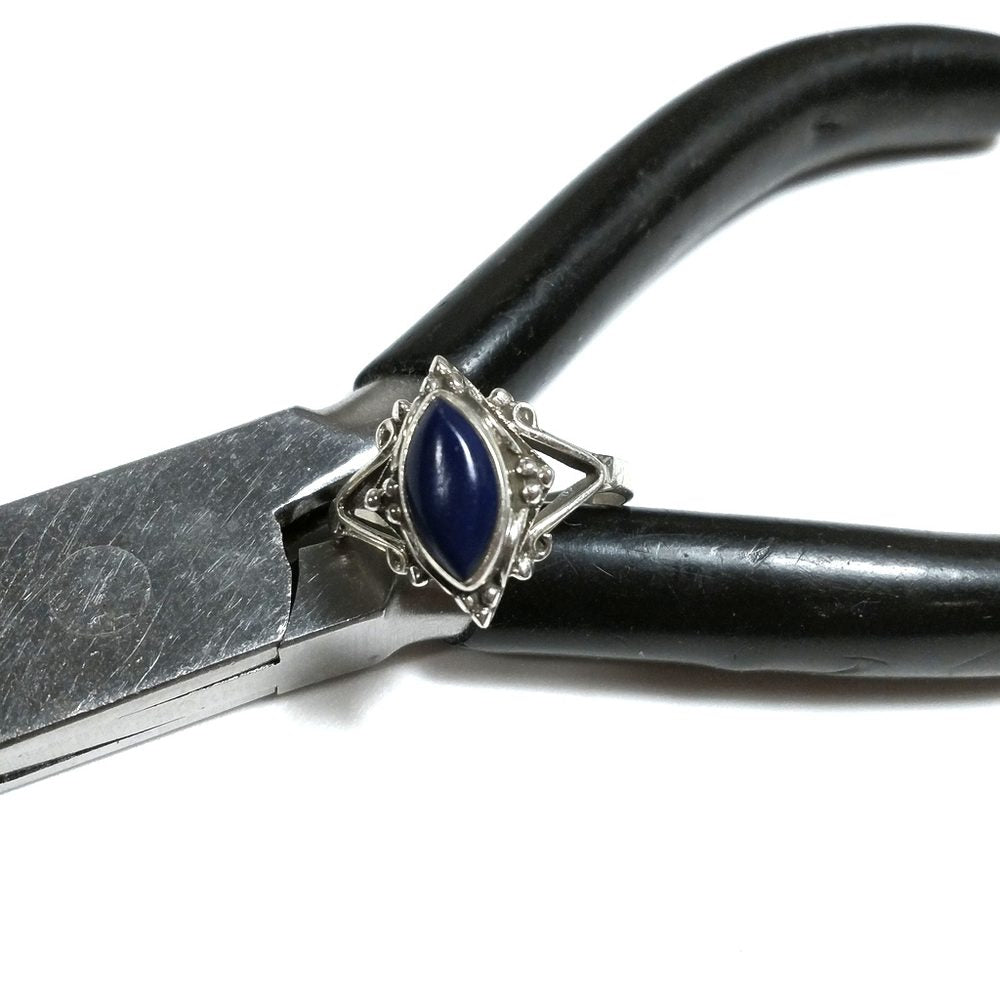 ANELLO ETNICO in argento 925 con Lapislazzuli | GIOIELLI IN ARGENTO