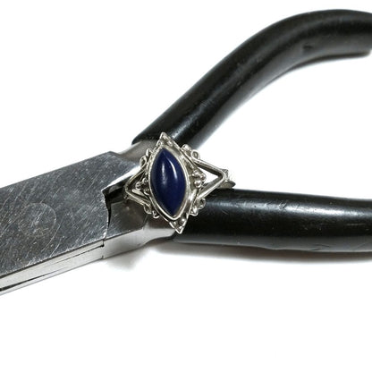 ANELLO ETNICO in argento 925 con Lapislazzuli | GIOIELLI IN ARGENTO