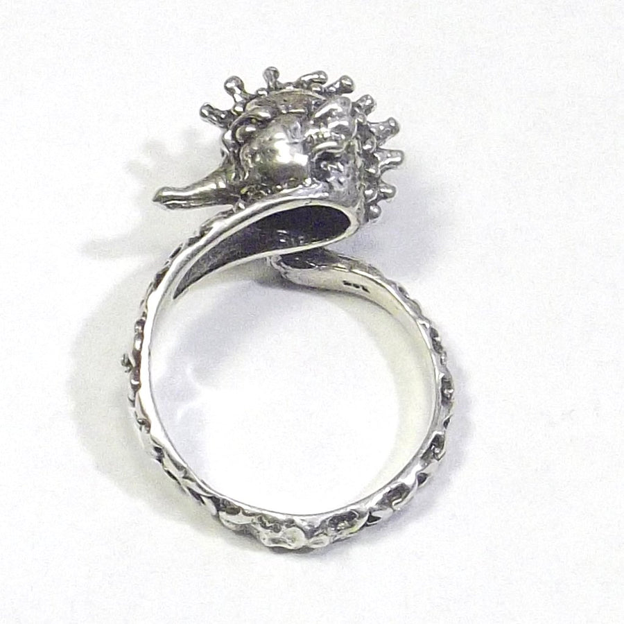 Anello argento 925 con cavalluccio marino - HIPPOS