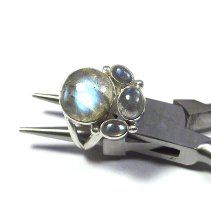 ANELLO argento con Labradorite 18 - 21 – immagine4