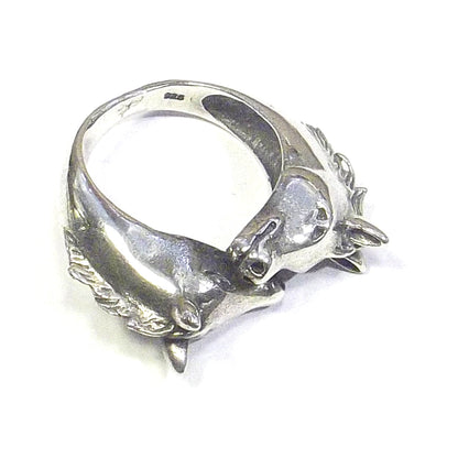 Anello in argento 925 testa di CAVALLO - contrariè – immagine6