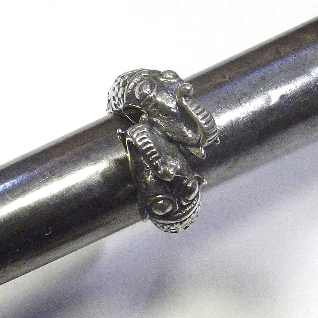 Anello in argento 925 testa di ELEFANTE - contrariè