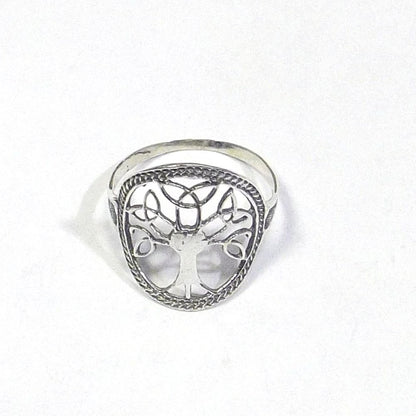 ANELLO Albero della vita in argento 925 celtico