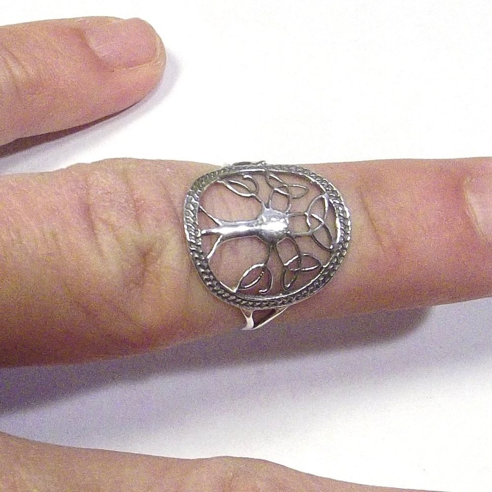 ANELLO Albero della vita in argento 925 celtico