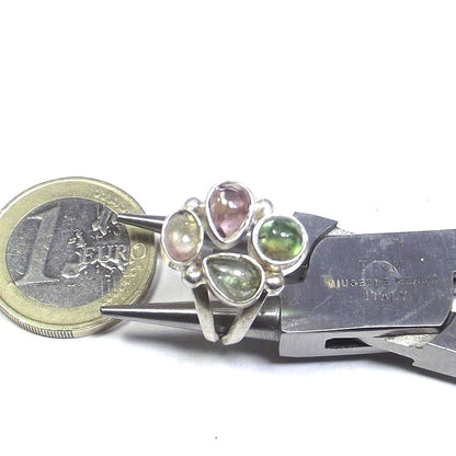 ANELLO Tormalina e argento cabouchon 13 - 15 – immagine6