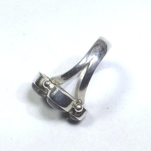 ANELLO argento con Labradorite cabouchon - RIMO