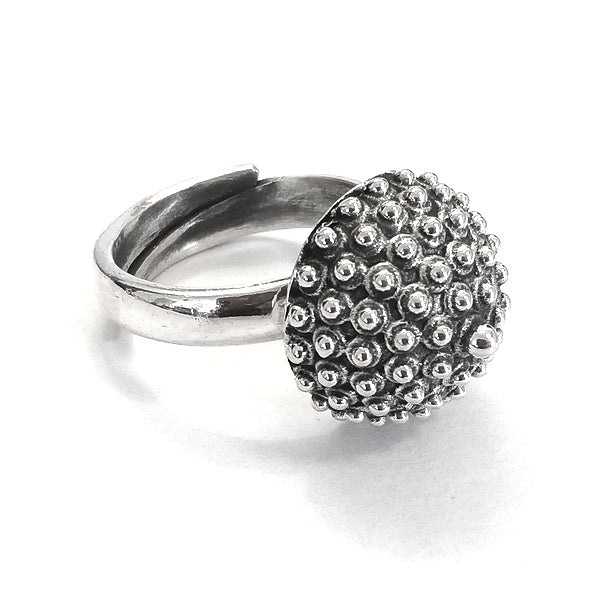 ANELLO etnico BIMALA in argento 925 ANELLO artigianale | ANELLO ARGENTO