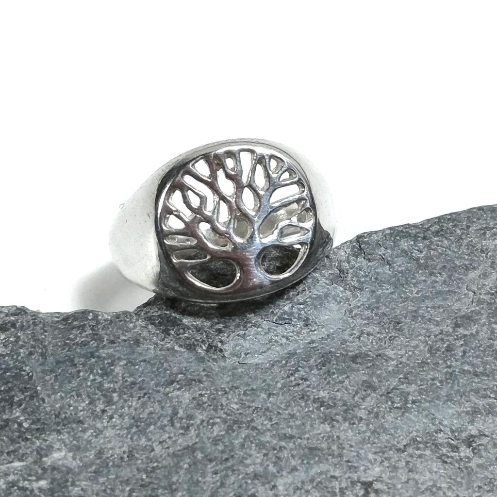 ANELLO Albero della vita in argento 925 chevalier | ANELLI ARGENTO