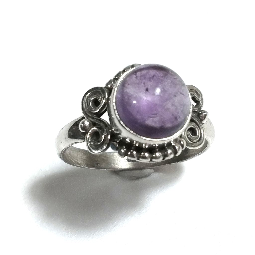 Anello con pietra in argento 925 con AGATA VERDE | Gioielli in argento ARTIGIANALI