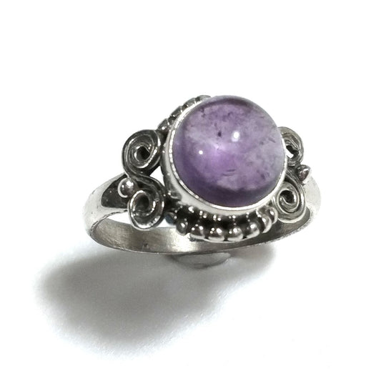 Anello con pietra in argento 925 con AGATA VERDE | Gioielli in argento ARTIGIANALI