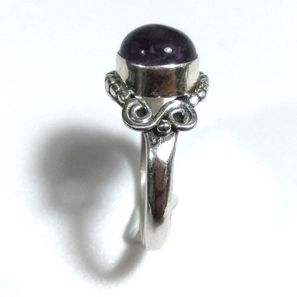 Anello con pietra in argento 925 con AGATA VERDE | Gioielli in argento ARTIGIANALI