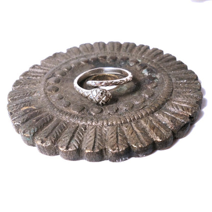 Anello con serpente in argento 925 - DEVYA