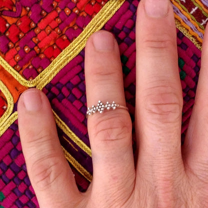 ANELLO AMRITA in argento 925 ANELLO artigianale | GIOIELLI ARGENTO | BOHO